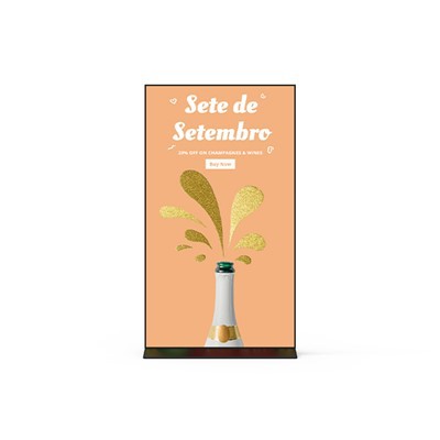 75 "4K Ultra - تضيئة ضيقة كاملة -