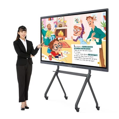 86'' السبورة الذكية التفاعلية للفصل الدراسي